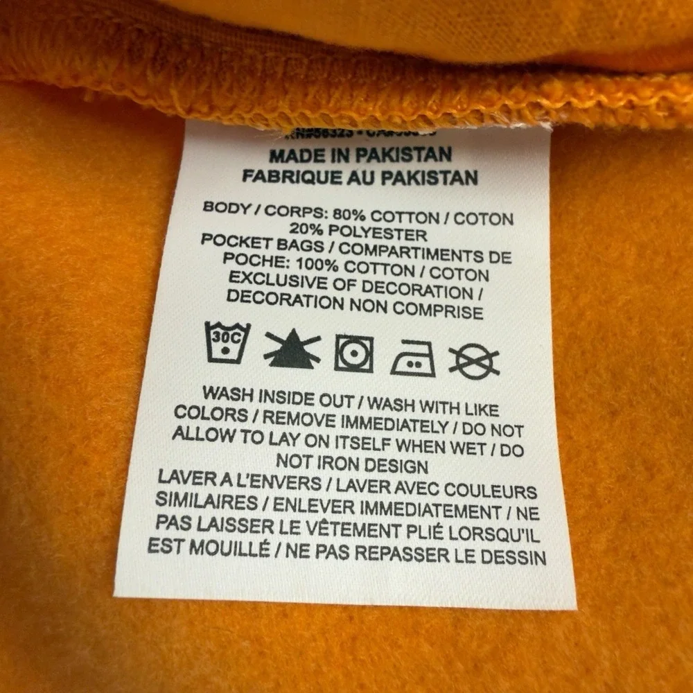 Nike Orange Cotton Polyester Drawstring Stretch Waist Shorts Women's Large‎ 7